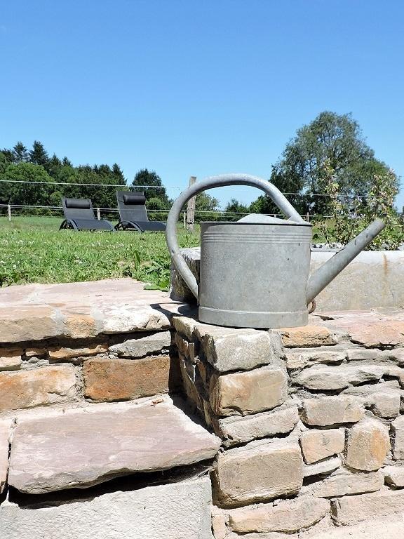 Vakantieboerderij Ferme Le Bleuet Villa Ohey Bagian luar foto