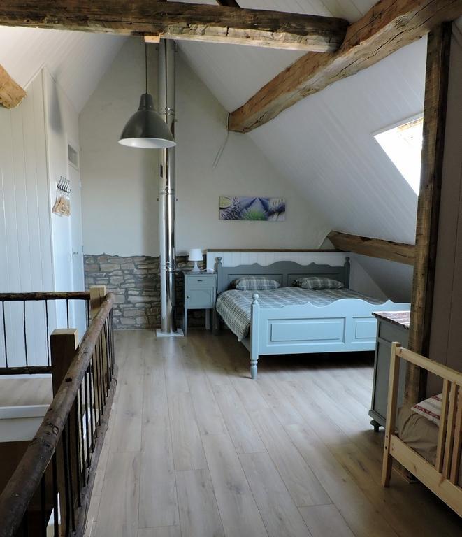 Vakantieboerderij Ferme Le Bleuet Ohey Ruang foto