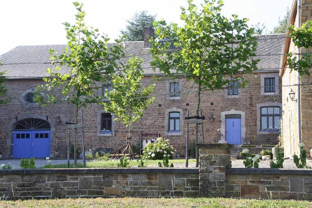 Vakantieboerderij Ferme Le Bleuet Ohey Bagian luar foto