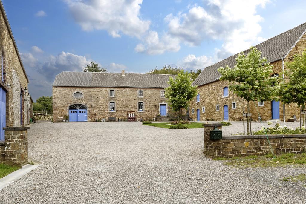 Vakantieboerderij Ferme Le Bleuet Ohey Bagian luar foto
