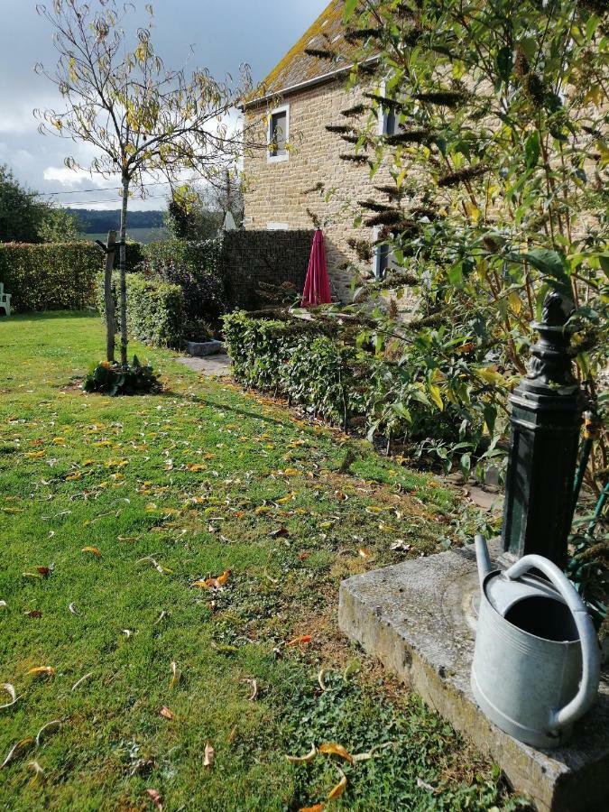 Vakantieboerderij Ferme Le Bleuet Ohey Bagian luar foto